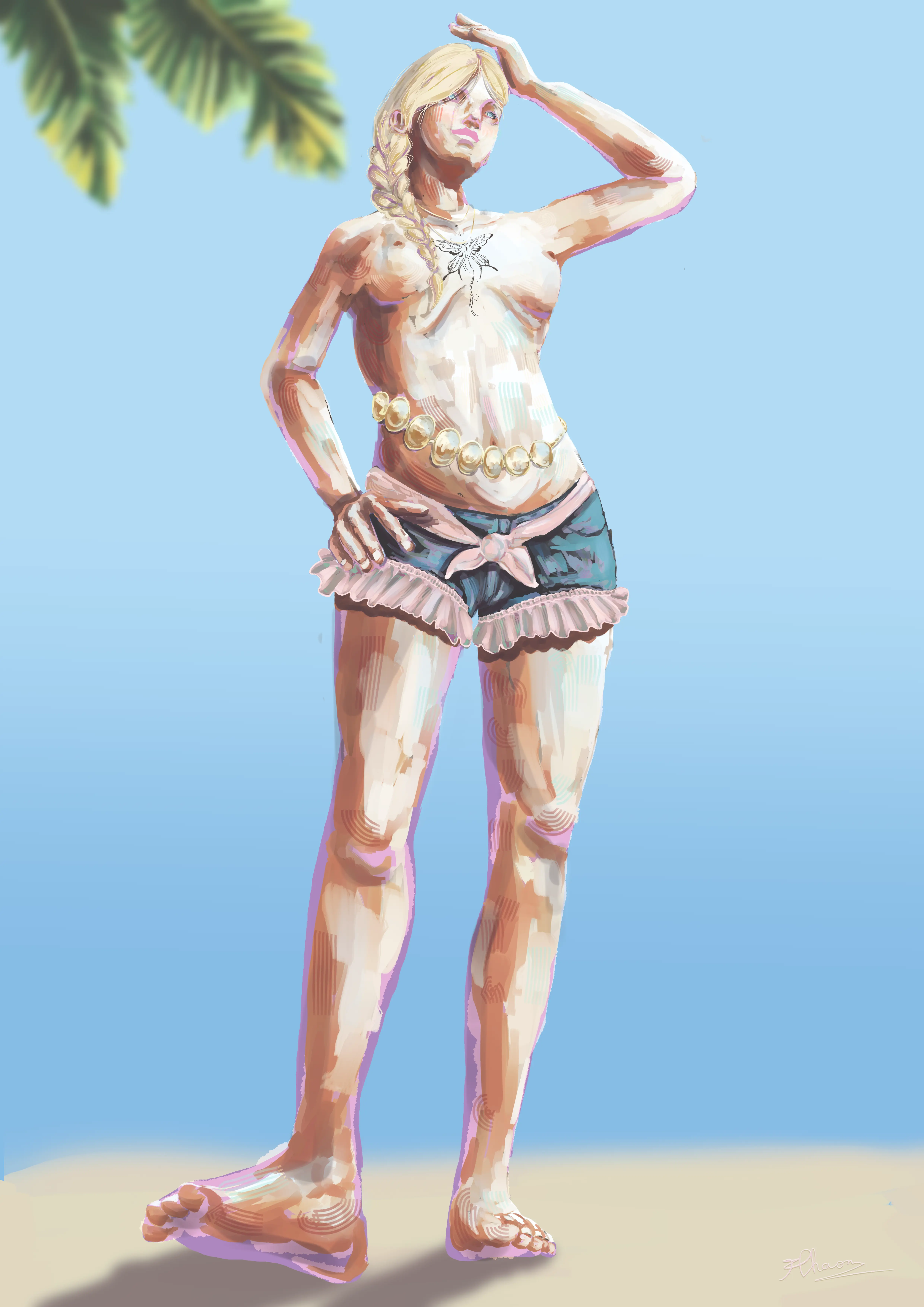 Topless - Print